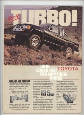 Four Wheeler November 1985 4x4 Buyer's Guide Bearfoot III Magazine - Thumbnail 2