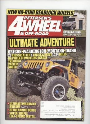 Petersen's 4 Wheel & Off-Road November 2012 Ultimate Adventure Magazine