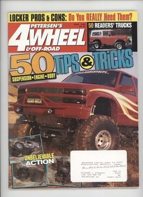 Petersen's 4-Wheel & Off-Road June 1998 Locker Pros & Cons Magazine