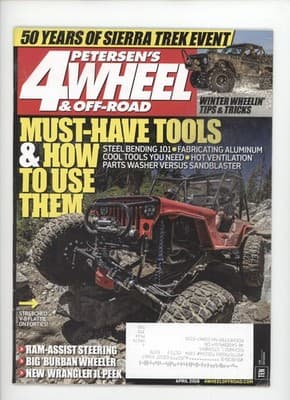 Petersen's 4-Wheel & Off-Road April 2018 Sierra Trek Tool Tips Magazine