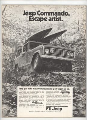Four Wheeler July 1972 Jeep Commando California 400 SUV Magazine - Thumbnail 2