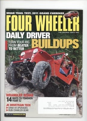 Four Wheeler August 2010 Grand Cherokee Moab Trail Magazine