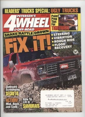 Petersen's 4-Wheel & Off-Road January 1997 Ugly Trucks Magazine
