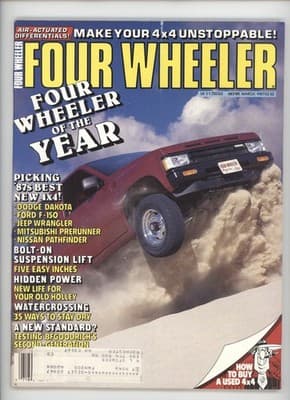 Four Wheeler March 1987 Four Wheeler of the Year 4x4 Magazine