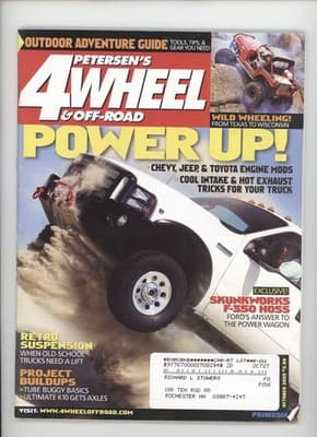 Petersen's 4-Wheel & Off-Road October 2005 Skunkworks F-350 Hoss Magazine