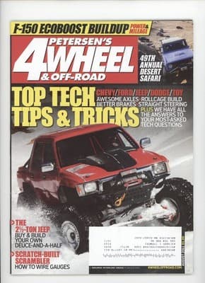 Petersen's 4-Wheel & Off-Road August 2011 F-150 Ecoboost Tech Tips Magazine