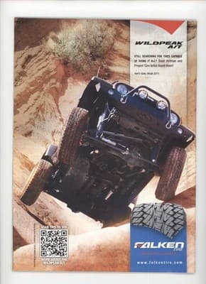 Four Wheeler September 2011 Jeep Wrangler Off-Road Magazine - Thumbnail 2
