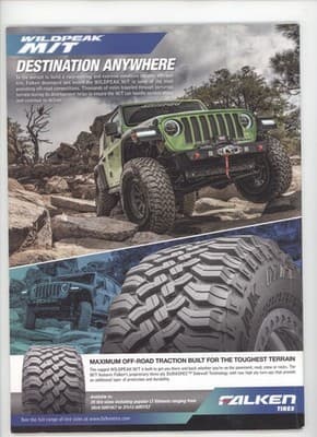 Four Wheeler August 2019 Jeep Gladiator Off-Road Magazine - Thumbnail 2