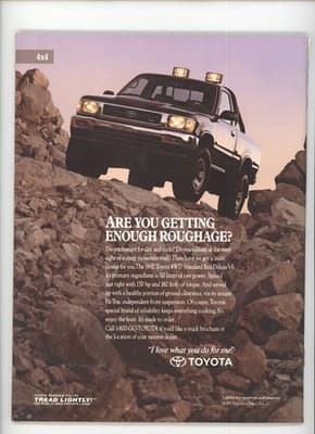 Four Wheeler July 1992 4x4 Tires Trucks Magazine - Thumbnail 2