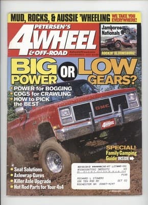 Petersen's 4-Wheel & Off-Road November 2001 Big Power Low Gears Magazine