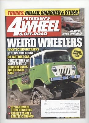Petersen's 4Wheel & Off-Road Magazine Weird Wheelers Tracks Jeep