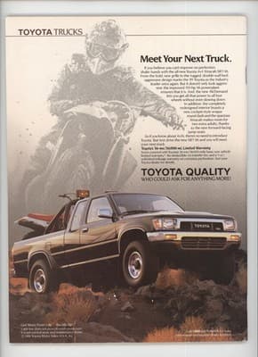 Four Wheeler March 1989 4x4 Suspension Tire Size Chart Magazine - Thumbnail 2