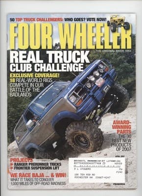 Four Wheeler April 2007 Top Truck Challenge Off-Road Magazine
