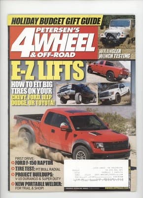 Petersen's 4 Wheel & Off-Road January 2010 Ford F-150 Raptor Magazine