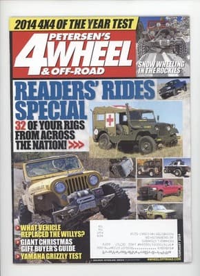 Petersen's 4-Wheel & Off-Road February 2014 Readers' Rides Magazine