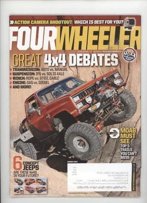 Fourwheeler August 2013 Action Camera Shootout Jeeps Magazine
