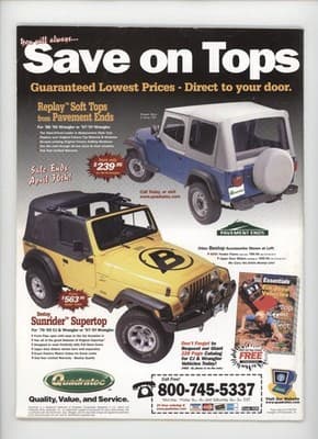 Jp Magazine March 2001 Jeep Tires Dana 300 Off-Road Magazine - Thumbnail 2