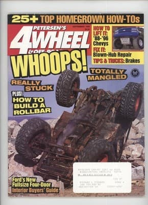 Petersen's 4-Wheel & Off-Road September 1996 Chevy Lift Magazine