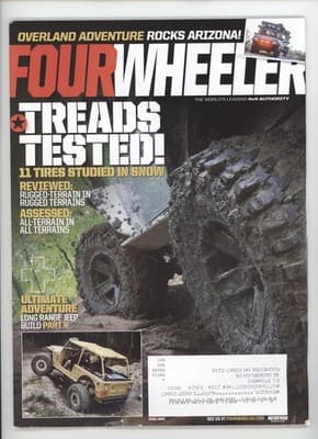 FourWheeler April 2021 Overland Adventure Tire Test Magazine