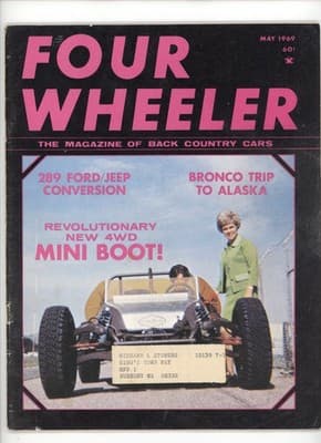Four Wheeler May 1969 4WD Mini Boot Jeep Conversion Magazine