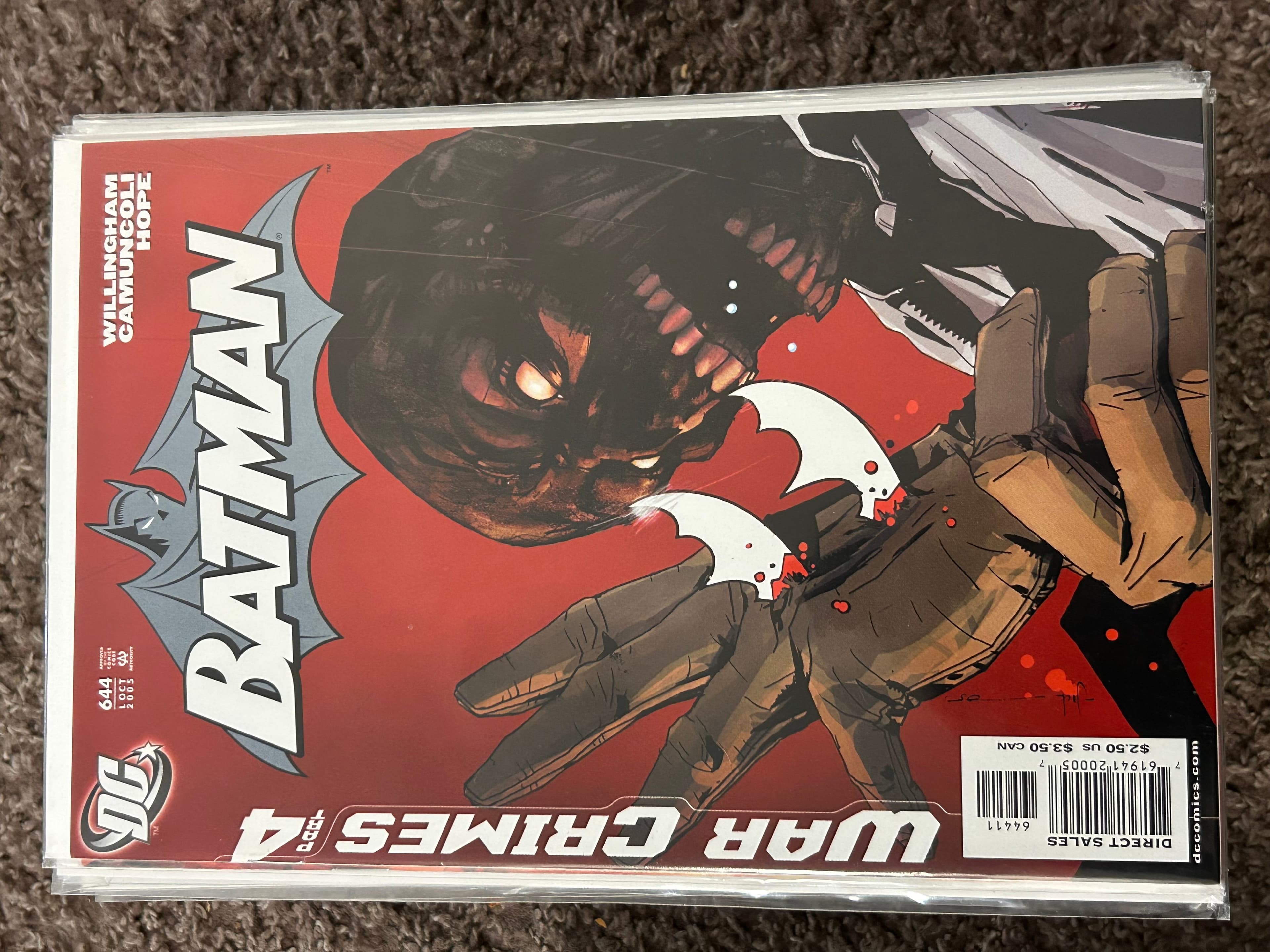 Batman Comic Book Lot (6) War Crimes, Bonafide, and More - DC - Thumbnail 2