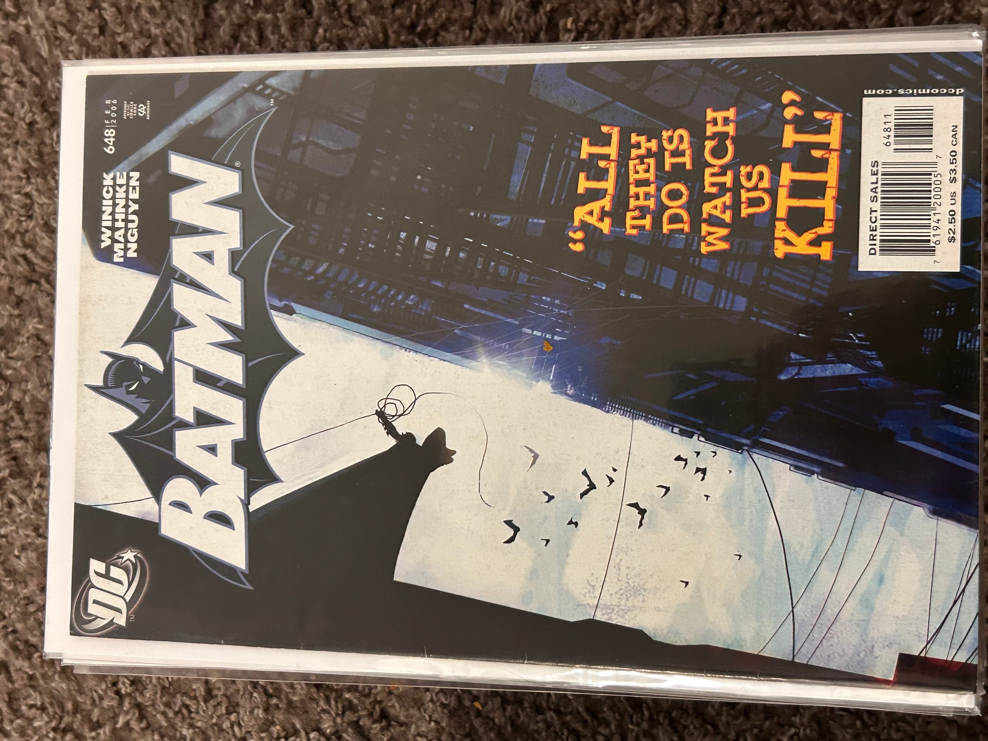 Batman Comic Book Lot (6) War Crimes, Bonafide, and More - DC - Thumbnail 5