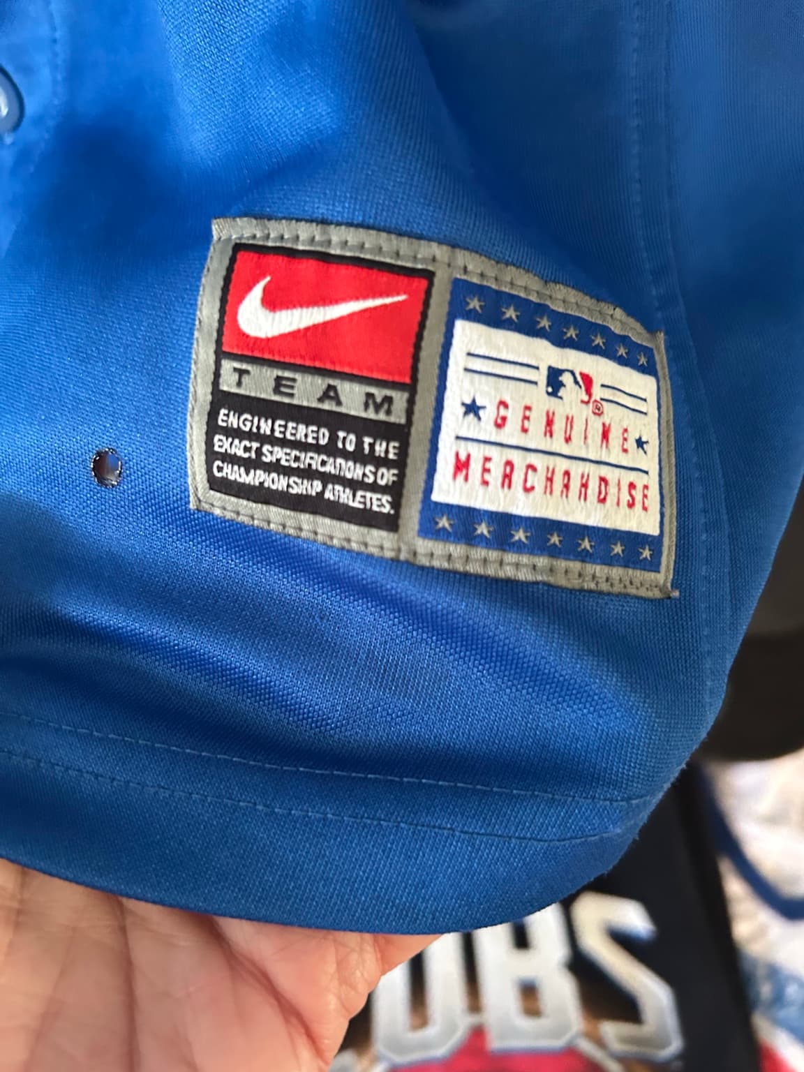 Chicago Cubs Bundle 4 Pc Nike Jersey 59FIFTY Hat Cubs Shirts - Thumbnail 3