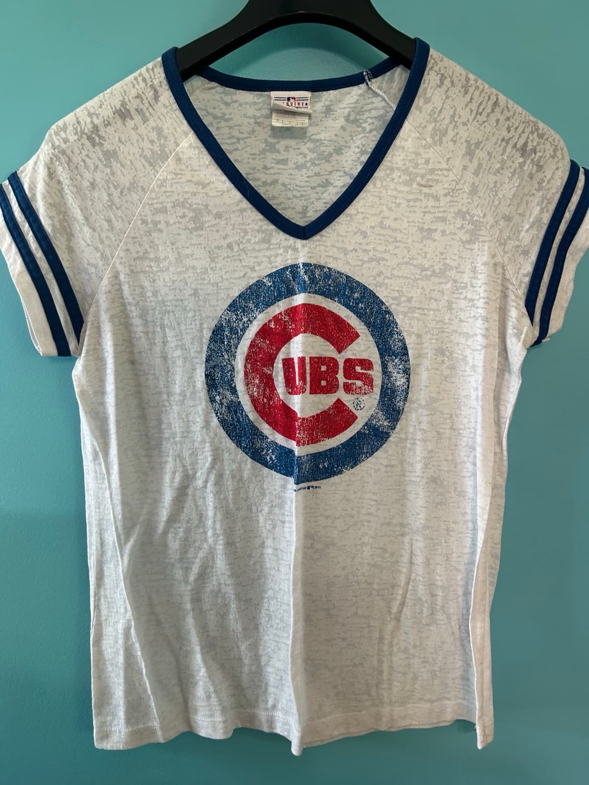 Chicago Cubs Bundle 4 Pc Nike Jersey 59FIFTY Hat Cubs Shirts - Thumbnail 7