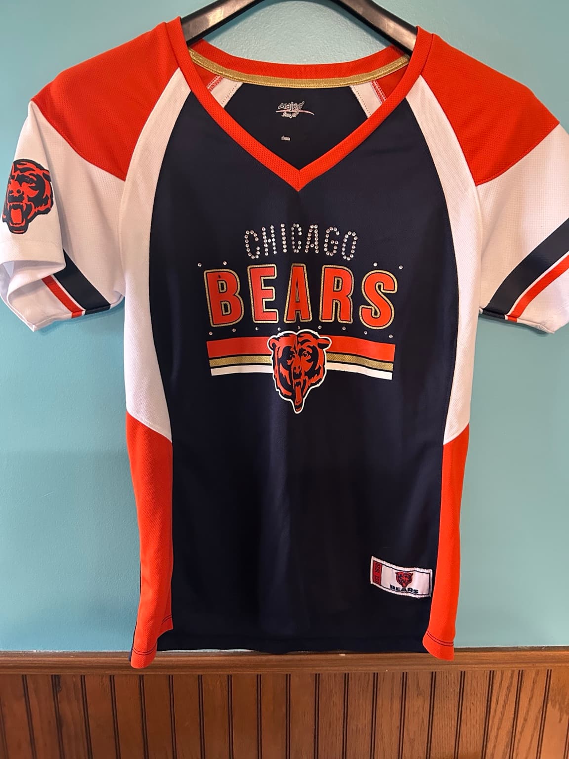 Chicago Bears Apparel Lot: T-Shirt, Jersey, & Tank Top - Size M - Thumbnail 5