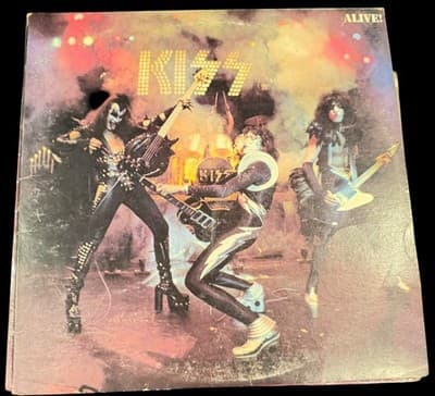 Kiss Alive! Double LP Vinyl Casablanca Rock Classic Rock Record Album - Image 1
