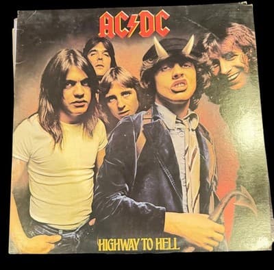 AC/DC Highway to Hell 1979 Vinyl LP Atlantic SD 19244 Record Used - Image 1