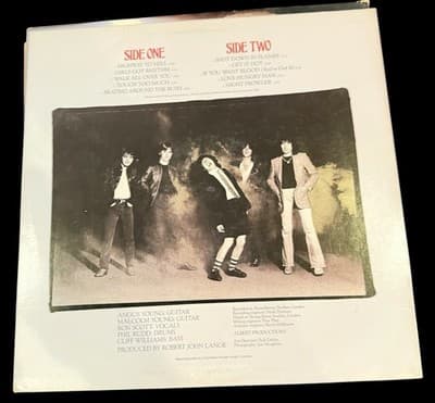 AC/DC Highway to Hell 1979 Vinyl LP Atlantic SD 19244 Record Used - Thumbnail 2