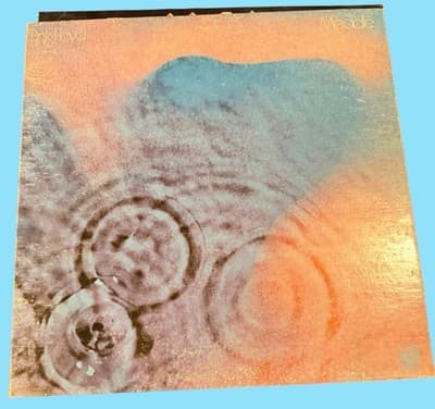 Pink Floyd Meddle 1971 Vinyl LP Harvest SMAS-832 Gatefold Record Album - Image 1