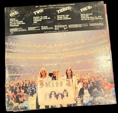 Kiss Alive! Double LP Vinyl Casablanca Rock Classic Rock Record Album - Thumbnail 2