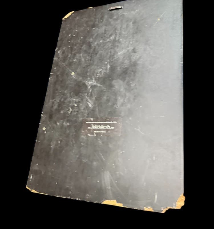 Bob Marley & The Wailers Wood Ticket Sign - October 25-27 1979 New York City - Thumbnail 3