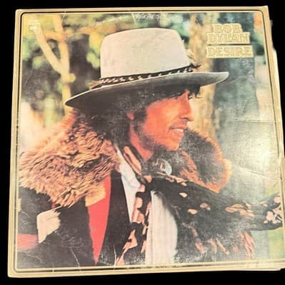 Bob Dylan Desire Vinyl LP Record Album 1975 PC 33893 Inner Sleeve - Image 1