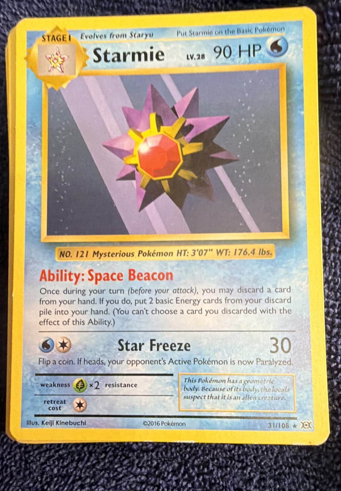 Starmie 31/108 Evolutions Regular - Image 1