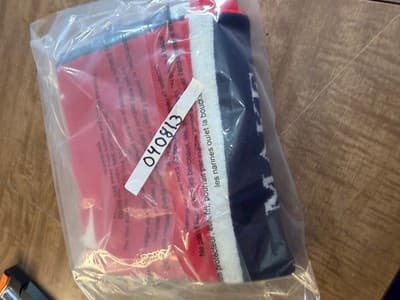 TRUMP 2024 Knit Scarf - Red, White & Blue Political Merchandise - Thumbnail 4