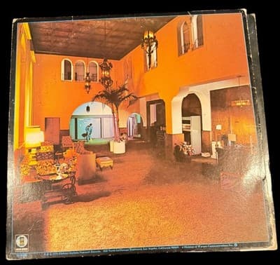 Eagles 'Hotel California' Vinyl LP Record Album 1976 6E-103 - Thumbnail 2