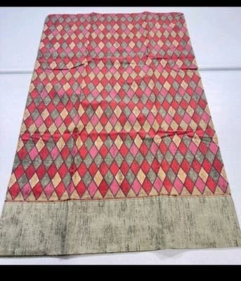 vintage martex pillowcase standard red diamonds blend y2k 90s 80s - Image 1