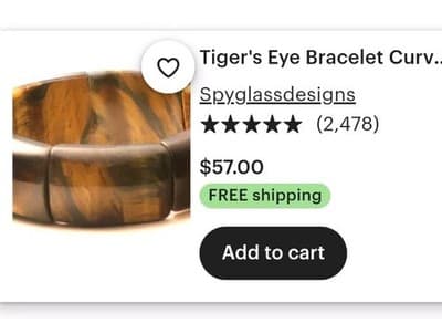 tiger eye bracelet women - Image 1