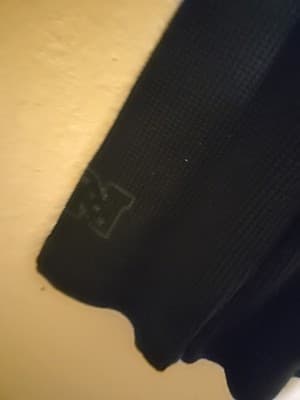 Green Bay Packers Sweater Womens Black Pro line Walffle Shirt 2xl - Thumbnail 4