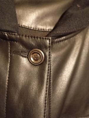 D2g Jacket Faux Leather Fleece Lined - Thumbnail 2