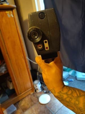 VINTAGE SEARS GAF C125 SUPER 8 MOVIE CAMERA AND LIGHT - Thumbnail 3