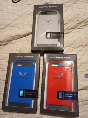 Corvette C7 Red Shiny IPhone Cover / Phone Case - Image 1