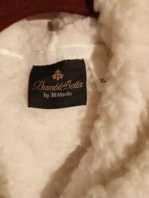 Yellowstone x BumbleBella by Jill Martin Sherpa Zip-Up Hoodie, Size Xl White - Thumbnail 5