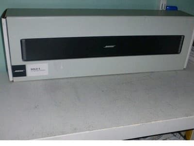 BOSE Solo 5 TV Sound System Soundbar Bluetooth Enable w/ Bose Remote Black - Thumbnail 2