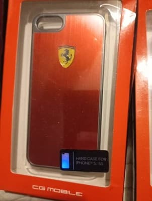 Ferrari iPhone 6, Red Hard Case, New, Made by CG Mobile-France - Thumbnail 2