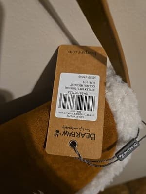 Bearpaw Shearling Trim Crossbody Saddle Bag- - Thumbnail 3