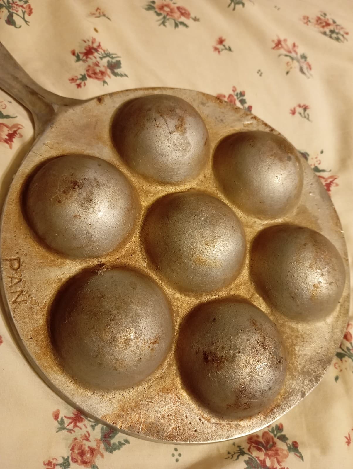 Rare Aluminum Munk Pan Stuffed Pancake Egg Poacher - Thumbnail 3